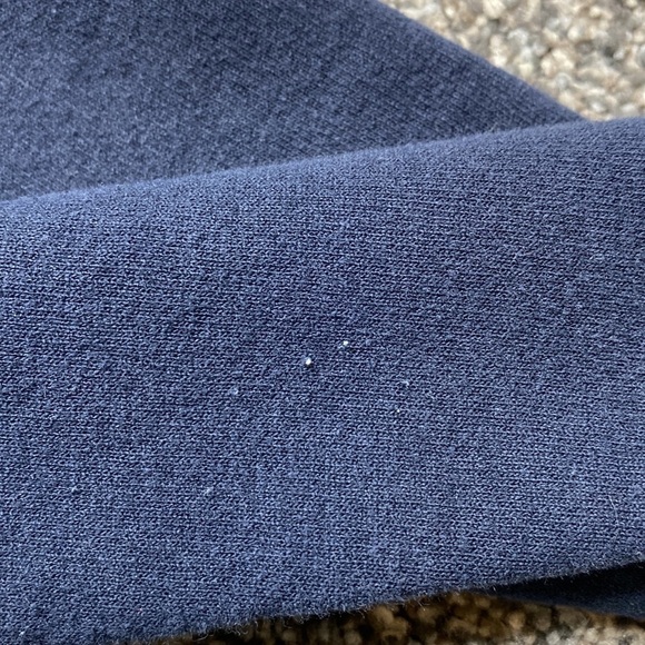 Champion Eco UWEC Navy Blue Hooded Sweatshirt Size Medium - Picture 5 of 5